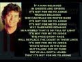 Rodney Crowell - It's Not For Me To Judge ( + lyrics 1992)