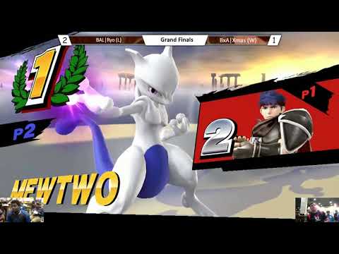 CB18 Singles  - BxA|Xmas (Mewtwo) Vs. BAL|Ryo (Roy, Corrin, Ike) SSB4 Grand Finals