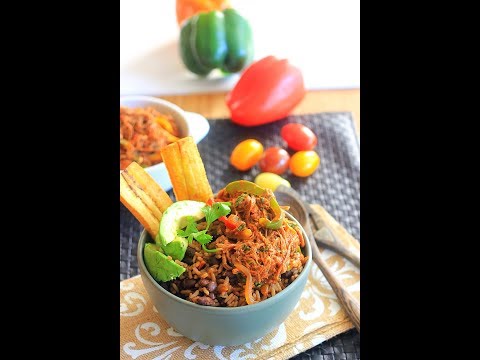 Moros y Cristianos or Cuban Black Beans and Rice