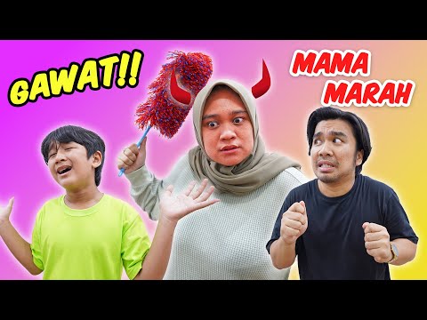 Ziyan dan Papa Malas Beresin Rumah - Mama Sampai Marah