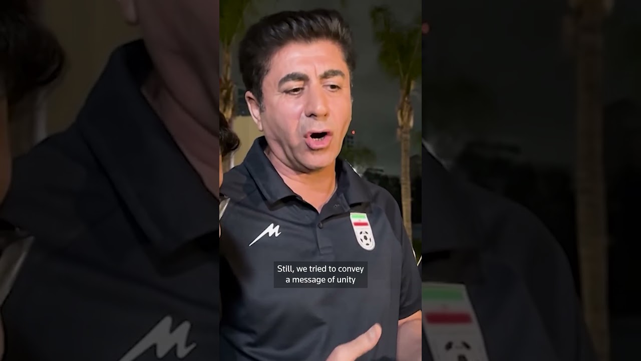 Video | Iran soccer chief slams challenges after World Cup exit