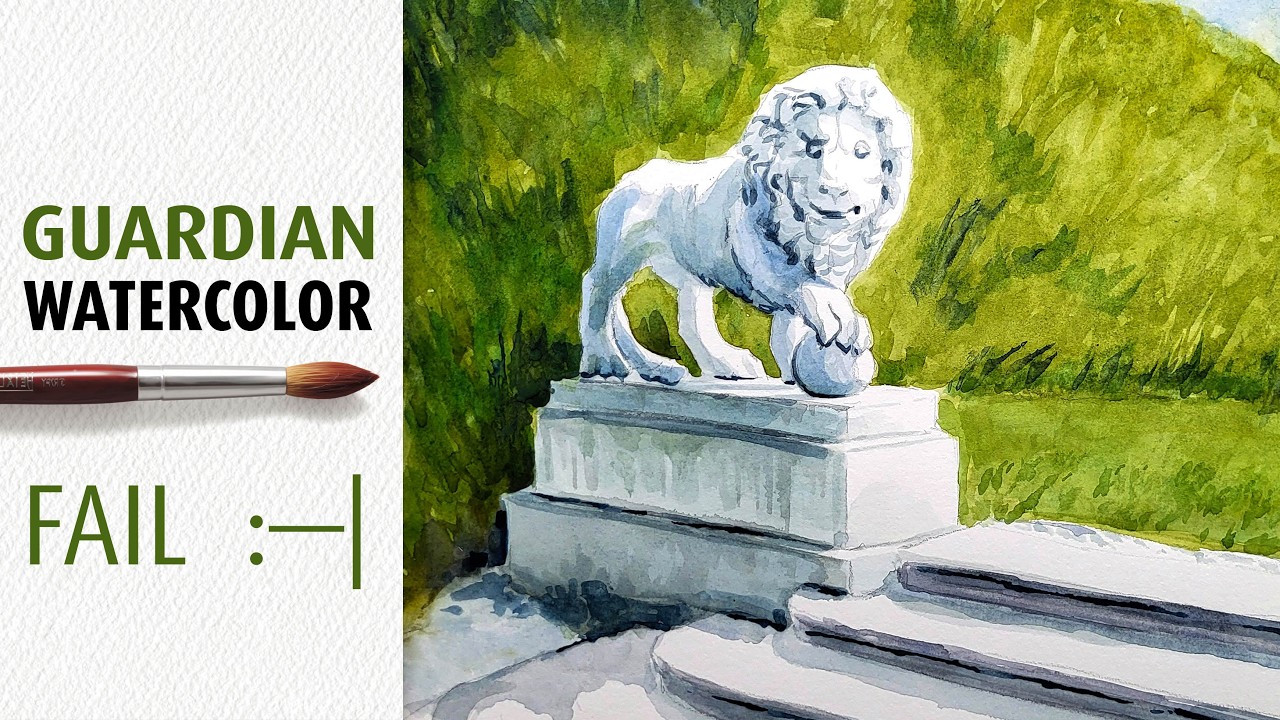 This Watercolor Painting Taught Me More by Failing