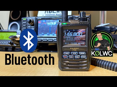 Yaesu FT5D: Bluetooth Setup and Review