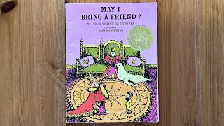 Ash reads May I Bring A Friend? By Beatrice Schenk De Regniers illustrated by Beni Montresor