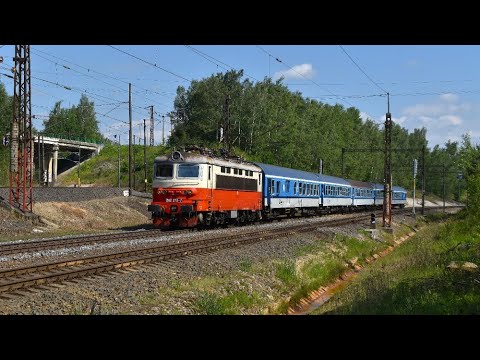 ČD 242.213 - Sp 1678 / 1679 Cyklo Ohře - Léto 2024