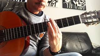 Sotto 'o sole Pino Daniele cover tutorial accordi