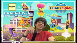 Jollibee Flight Squad Toys (Jolly Kiddie Meal Toys 2022) Jollibee Toys