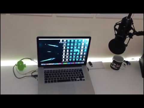 mon setup podcast & creation