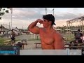 Big Bodybuilder Bar StreetWorkout BICEPS - BOMBADO Entrena BRAZOS Dominadas Alejandro Arango Trainer