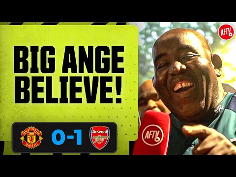 BIG ANGE BELIEVE! (Robbie) | Manchester United 0-1 Arsenal