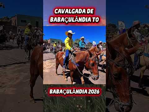 Cavalgada de Babaçulândia Tocantins 2026