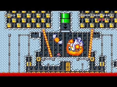 Super Mario Maker - Blind Kaizo Race #52: Bill Nai's Laboratory