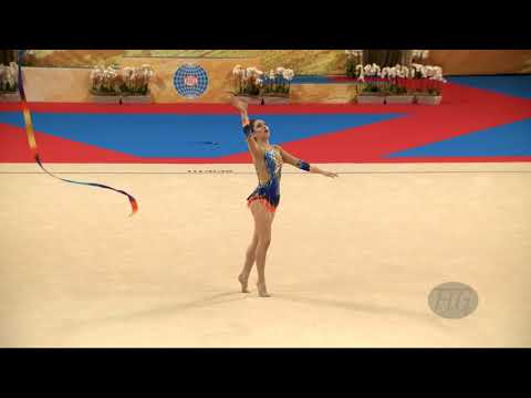 URRUTIA Montserrat (CHI) - 2018 Rhythmic Worlds, Sofia (BUL) - Qualifications Ribbon