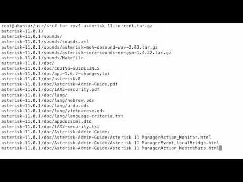 comment installer asterisk sous ubuntu