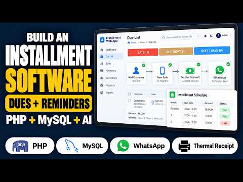 Manage Your Installments Like a Pro: Complete Web App Demo