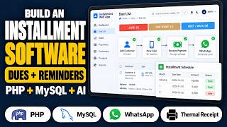 Manage Your Installments Like a Pro: Complete Web App Demo - PHP Project by Rameez Scripts