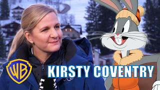 Kirsty Coventry Looney Tunes Presents: Sports Talk With Bugs Bunny | @wbkids @Olympics ​