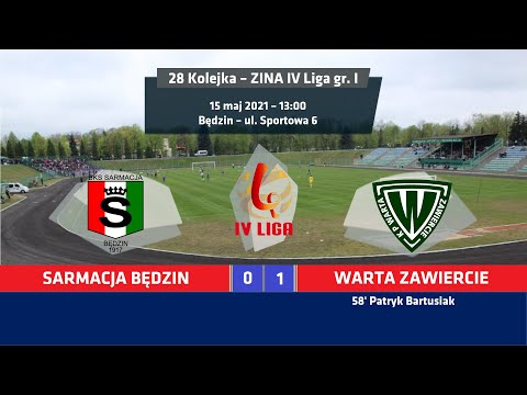 Zina IV Liga: Sarmacja Będzin 0:1 (0:0) Warta Zawiercie