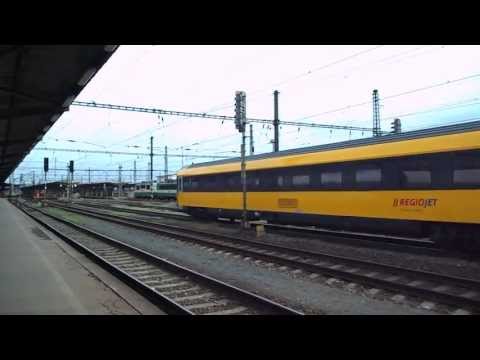 Odjezd vlaku IC 1003 RegioJet (RJ 162.120) - Olomouc hl.n., 27. 4. 2013