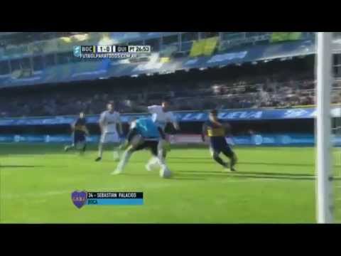 Boca 1 - Quilmes 0 Gol Sebastián Palacios / Fecha 17 Torneo Julio H. Grondona 2015