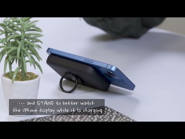Video teaser for MAG 5000 - powerbank compatible with MagSafe technology |