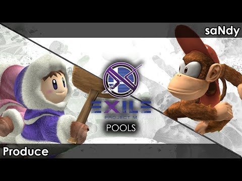 Project M: Produce (Ice Climbers) V SMT | saNdy (Diddy Kong) - Exile 124 SSBPM