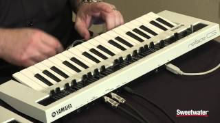 Video thumbnail for Yamaha Reface CS Synthesizer Demo by Sweetwater by Sweetwater