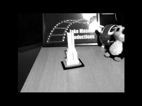 Lego Empire State Building Built Animation