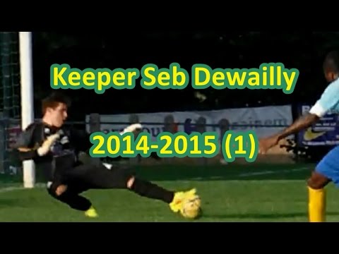 Keeper Seb Dewailly 2014-2015