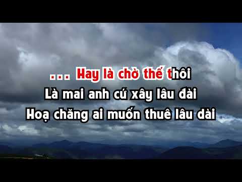 CHUYEN DO DANG - Ngot Karaoke Beat Goc | Instrumental/Lyrics (StonerChillKaraeke)