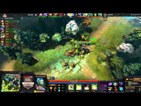 D2L. Fnatic vs RoX.KiS, bo3, game 1. 23.04.2014
