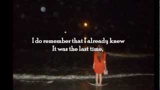 Do You Remember ~ Ane Brun (lyrics)