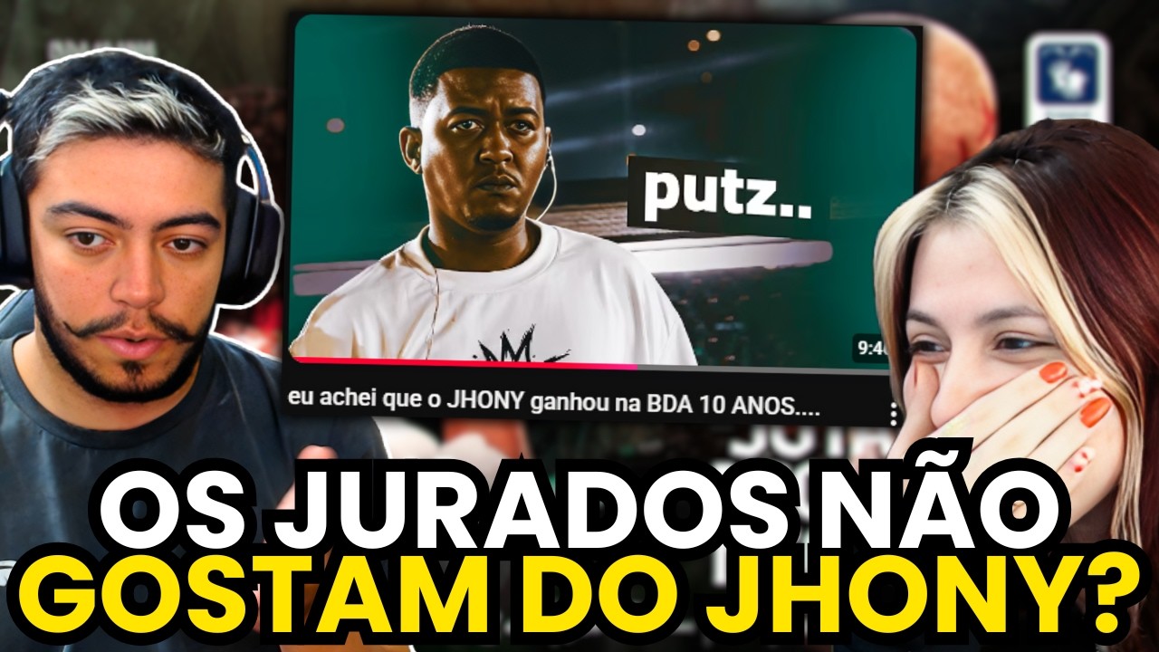 eu achei que o JHONY ganhou na BDA 10 ANOS.... | REACT