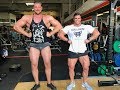 TRAINING WITH AN ACTUAL GIANT! 7'2 MADNESS