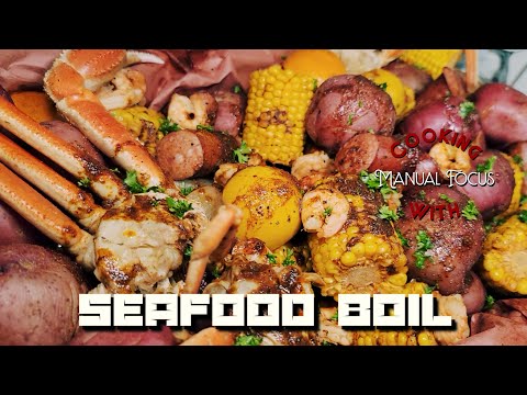 Crab and Shrimp Seafood Boil Recipe | Low Country Boil