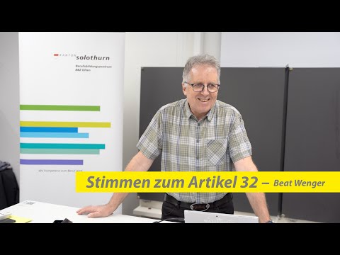Stimmen zum Artikel 32 – Beat Wenger