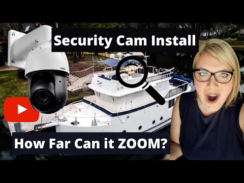 How far can this Lorex Pan Tilt Zoom Camera Go - PTZ Security Cam Install and Review