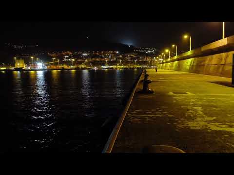Noche en el Puerto de Santa Cruz de La Palma. Canción: The Garden We Became