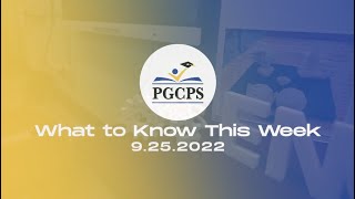 9.25.2022 - What to Know