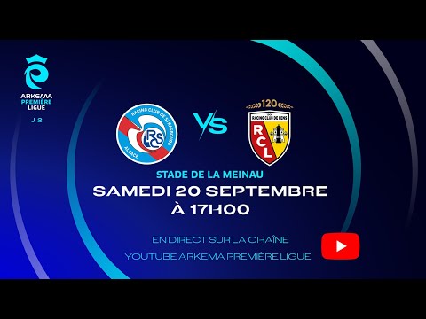 J2 I RC Strasbourg vs RC Lens en replay I ARKEMA Première Ligue 2025-2026