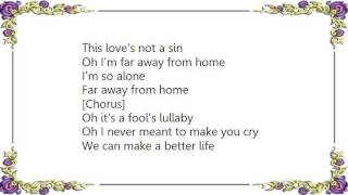 Bonnie Tyler - Fools Lullaby Lyrics