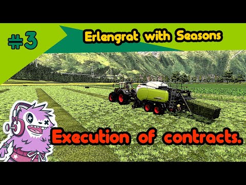 FS19 🚜 Erlengrat with Seasons 🌾 #3 🚛 Alpine DLC 🌽 Timelapse