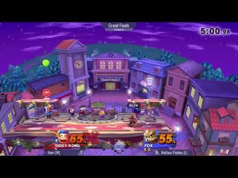 HAM (Diddy Kong) vs Welfare Pickles (Mario, Fox) - Paradigm 8 Singles - Grand Finals