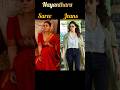 Nayanthara Saree VS Jeans Look Shorts Saree Vs Jeans