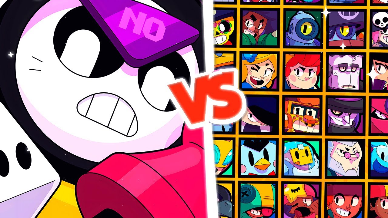 MEEPLE VS TODOS OS BRAWLERS do BRAWL STARS! MEEPLE X1 CONTRA TODOS OS BRAWLER