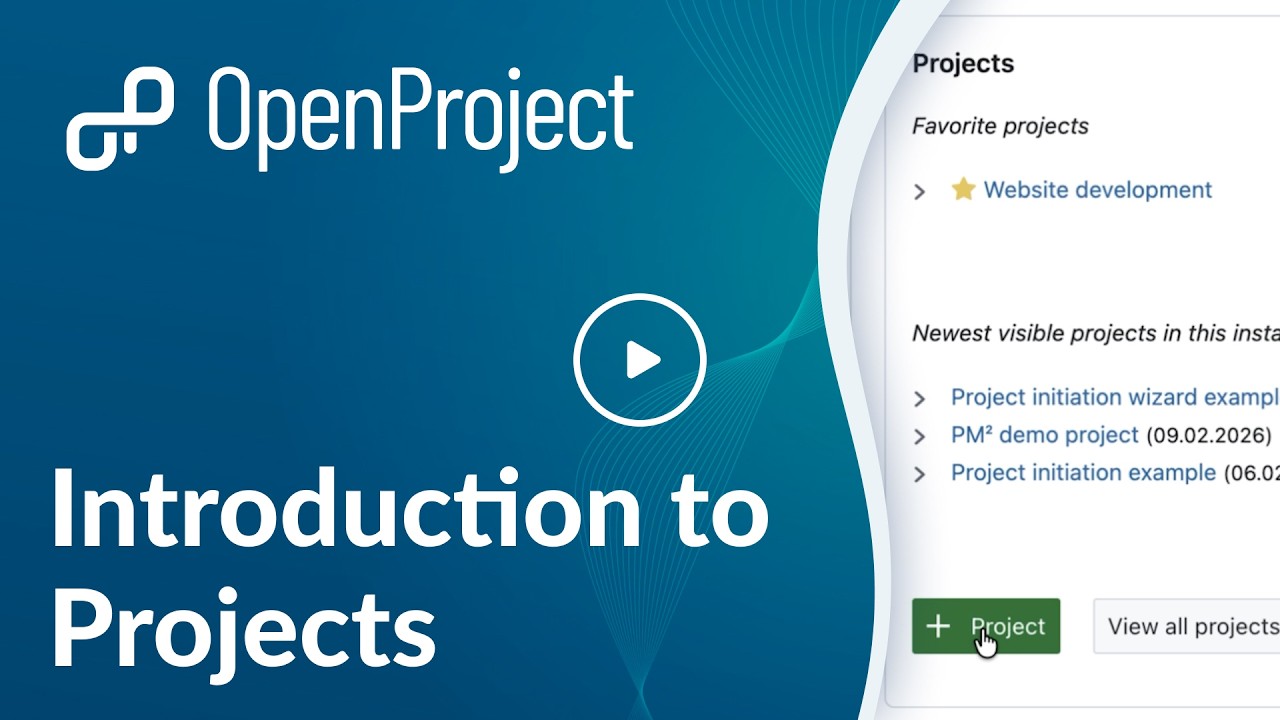 Introduction to Projects