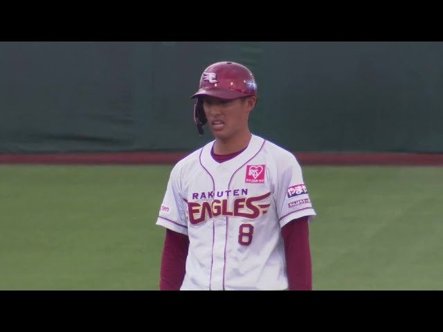 【7回裏】流石の俊足だ!! イーグルス・辰己涼介 今季9個目の盗塁を決める!! 2024年6月16日 東北楽天ゴールデンイーグルス 対 広島東洋カープ