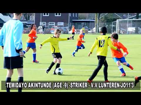 TEMIDAYO AKINTUNDE -FOOTBALL MATCH APRIL 7th 2018, V.V LUNTEREN NETHERLANDS.
