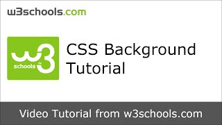 W3Schools CSS Background Tutorial