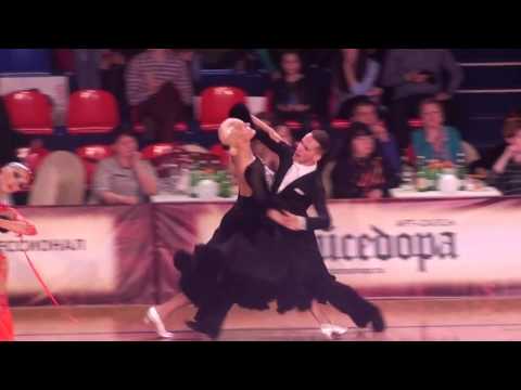 WDSF World Open Standart 1/2 Viennese Walts Anton Besedin - Ekaterina Strelkova